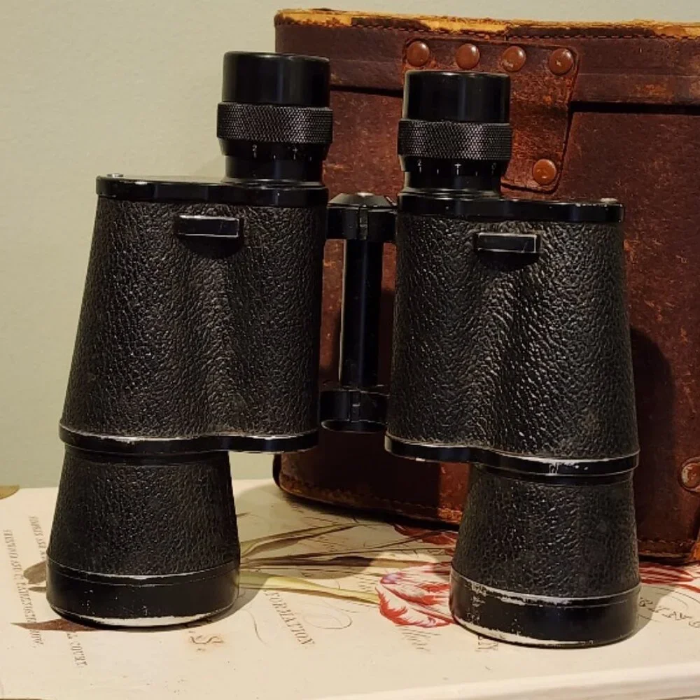 Vintage Stellar 7 x 50 Coated Optics Binoculars with Case